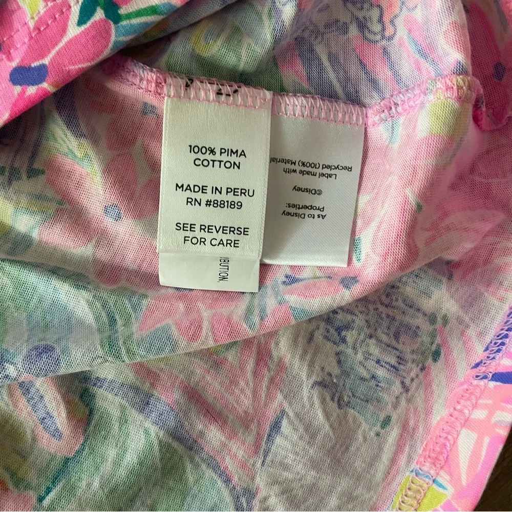 NWT Lilly Pulitzer Disney Parks Minnie Mouse and Daisy Duck V Neck Lorina Dress - Picture 6 of 6